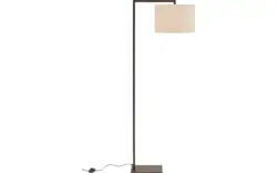 Goossens vloerlamp malmo bruin metaal - 8252127-{merk}-malmo-naar-boven-en-beneden-e27-max-18-watt-01